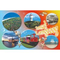 Insel Langeoog Kühlschrankmagnete ABS Unterwasser...