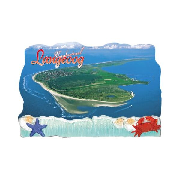 Insel Langeoog Maritim Magnete Krebs Luftaufnahme
