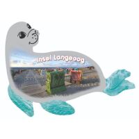 Insel Langeoog Seehund Magnete Seehund Strandkörbe