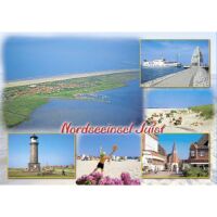 Insel Juist Postkarte Ansichtskarte Nordseeinsel...