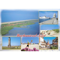 Insel Juist Postkarte Ansichtskarte Nordseeinsel...