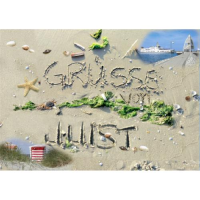 Insel Juist Postkarte Ansichtskarte Grüße von...