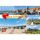 Insel Juist Postkarte Ansichtskarte I Love Insel Juist Muscheln Strand Hotel