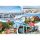 Insel Juist Postkarte Ansichtskarte Hafen Möwe Kirche Ostfriesische Insel Nordsee Weltpostkarte