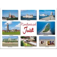 Insel Juist Postkarte Ansichtskarte LUX Nordseeinsel...