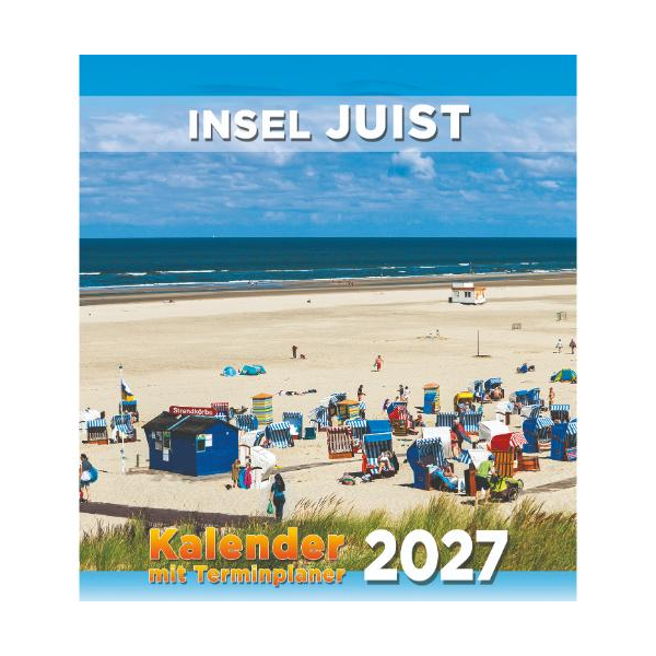 Insel Juist Wandkalender mit Terminplaner 2027
