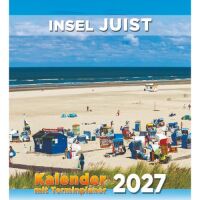 Insel Juist Wandkalender mit Terminplaner 2027