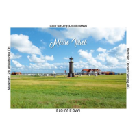 Insel Juist Kühlschrankmagnete Meine Insel Leuchtturm