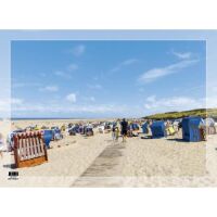 Insel Juist Tischset Nordseeinsel Hafen Strand