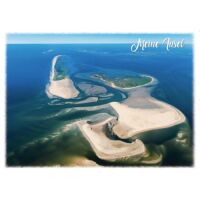 Insel Juist Tischset Meine Insel Luftaufnahme Strand