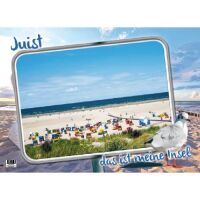 Insel Juist Tischset Juist das ist meine Insel Luftaufnahme