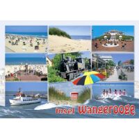 Insel Wangerooge Postkarten Strand Inselmuseum Fähre