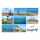 Insel Wangerooge Postkarten Promenade Luftaufnahme Westturm Historische Uhr
