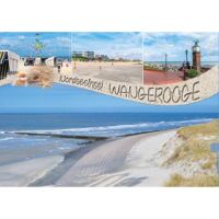 Insel Wangerooge Postkarten Nordseeinsel Strand...