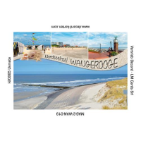 Insel Wangerooge Kühlschrankmagnete Nordseeinsel...
