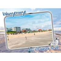 Insel Wangerooge Tischset das ist meine Insel Strand...
