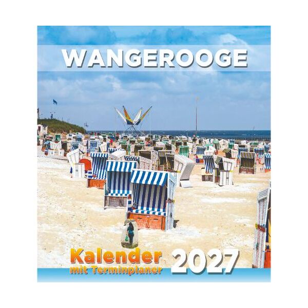 Insel Wangerooge Kalender 2027 mit Terminplaner KAL-086-WAN