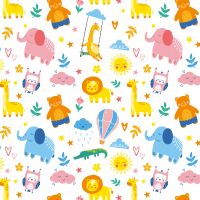 Geschenkpapier Röllchen Baby Geburt Kindergeburtstag...