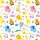 Geschenkpapier Röllchen Baby Geburt Kindergeburtstag 70x150cm
