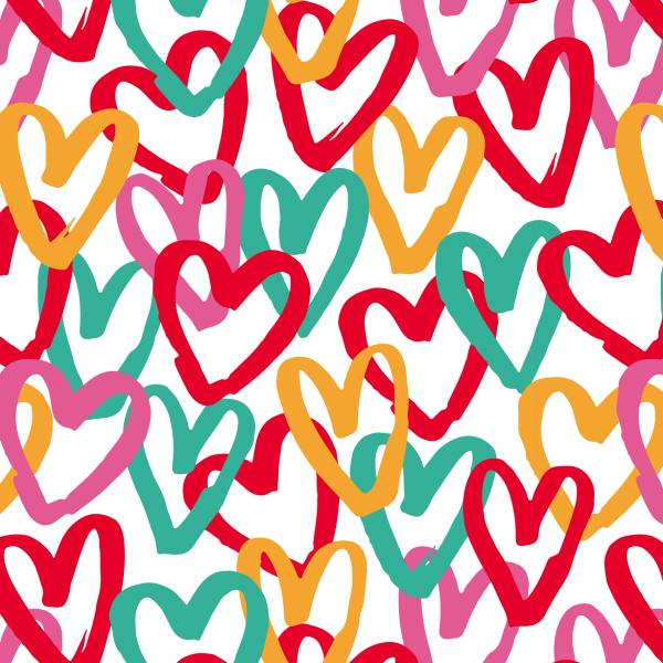 Geschenkpapier Röllchen Herzen 70x150cm Liebe Hochzeit