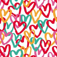 Geschenkpapier Röllchen Herzen 70x150cm Liebe Hochzeit