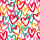 Geschenkpapier Röllchen Herzen 70x150cm Liebe Hochzeit