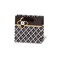 Geschenktüte Geschenktasche klein CD-Format Black...