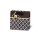 Geschenktüte Geschenktasche klein CD-Format Black & White Kraftpapier Goldfolie Satinband