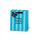 Geschenktüte Geschenktasche A5 Buchformat danke thanks merci matt schwarze Folie Satinband
