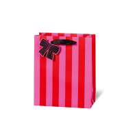 Geschenktüte Geschenktasche A5 Buchformat Streifen...