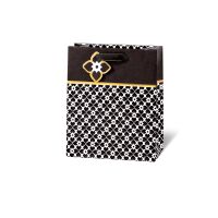 Geschenktüte Geschenktasche A5 Buchformat Black...