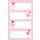 Sticker Aufkleber Buchetiketten Ballett Ballerina 4 Aufkleber 3 Bögen