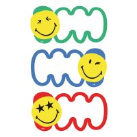 Sticker Aufkleber Smiley World 3 Felder - 3 Bögen...
