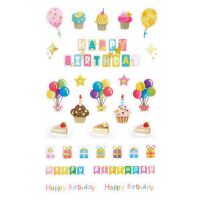 Creative-Sticker Aufkleber Stone-Sticker Happy Birthday...