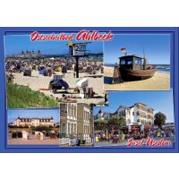 Ostseeheilbad AHLBECK Postkarten Ansichtskarten 5 Motive