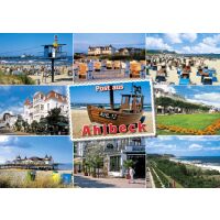 AHLBECK Postkarten Ansichtskarten 9 Motive Strand
