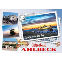 Ostseebad AHLBECK Postkarten Ansichtskarten Briefmarken