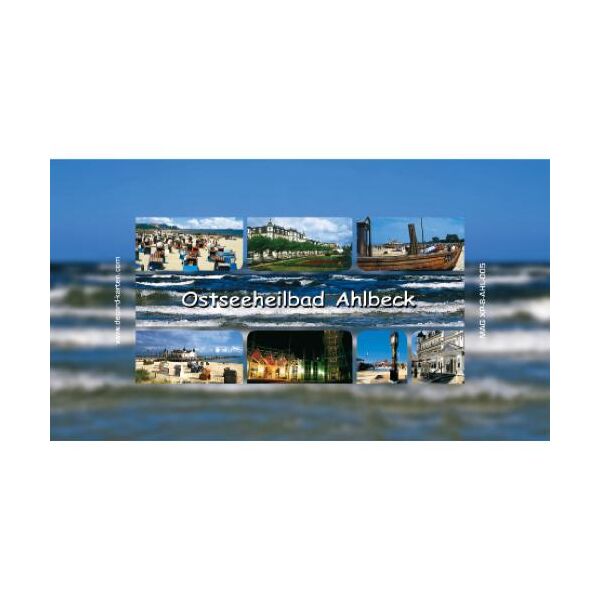 Ostseebad AHLBECK Kühlschrankmagnete XL 05