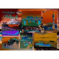 Ahlbeck Puzzlekarten Insel Usedom Ostseeheilbad Ahlbeck 7...