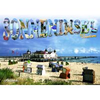 Ahlbeck Puzzlekarte Sonneninsel Usedom Ostsee...
