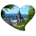 Wernigerode im Harz Magnet ABS Kühlschrankmagnet "Herz"