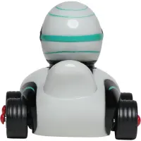 RaceDuck Silberpfeil Rennauto Quietscheente Badeente Mercedes Sportente Ducks on Wheels
