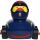 RaceDuck dunkelblau Rennauto Quietscheente Badeente Red Bull Sportente Ducks on Wheels