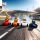RaceDuck dunkelblau Rennauto Quietscheente Badeente Red Bull Sportente Ducks on Wheels