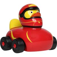 RaceDuck rot Rennauto Quietscheente Badeente Ferrari...