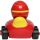 RaceDuck rot Rennauto Quietscheente Badeente Ferrari Sportente Ducks on Wheels