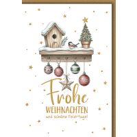 Weihnachten Grußkarte mit Umschlag...