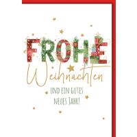 Weihnachten Grußkarte mit Umschlag...