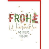 Weihnachten Grußkarte mit Umschlag...