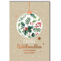 Weihnachten Grußkarte mit Umschlag Weiße...